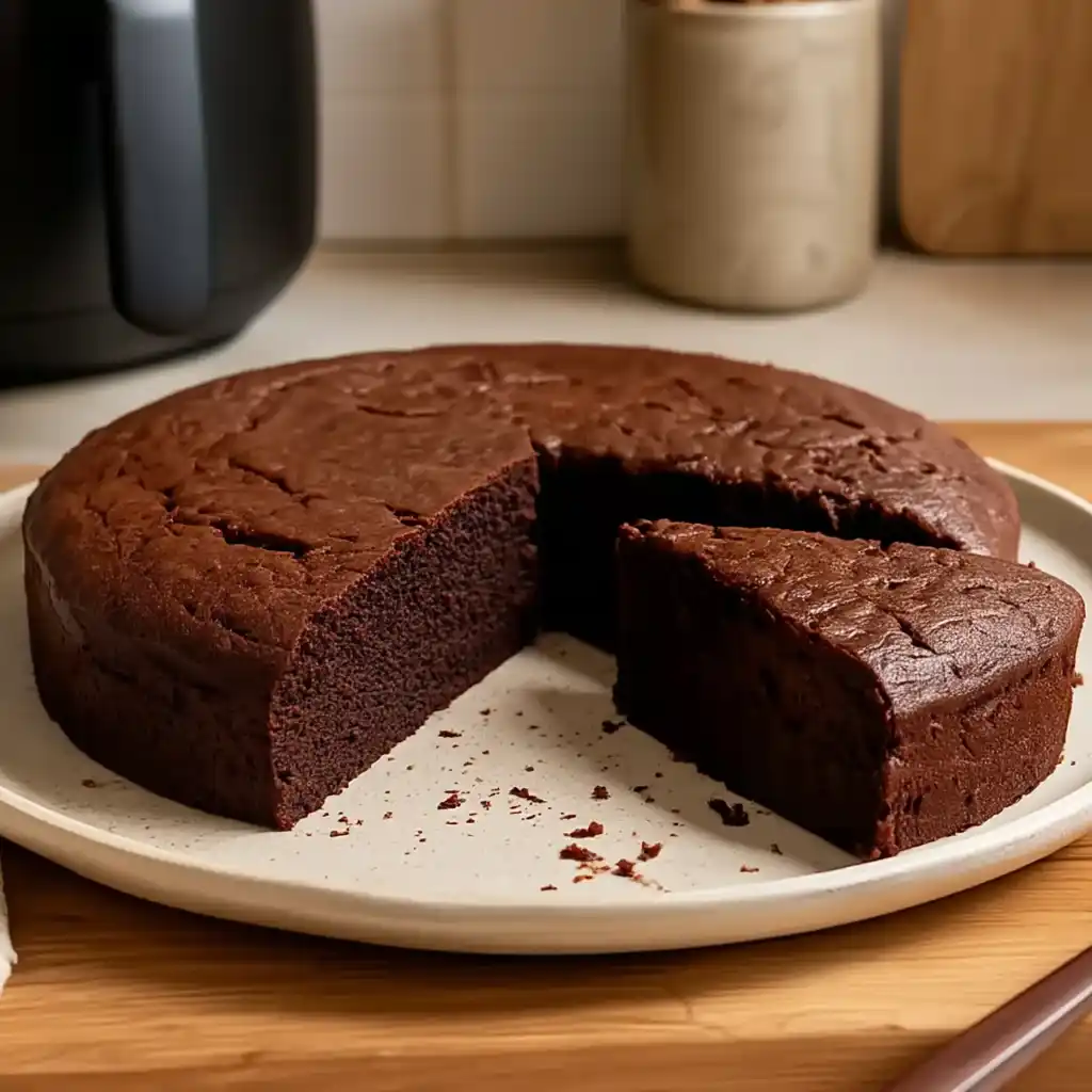 air fryer chocolate cake