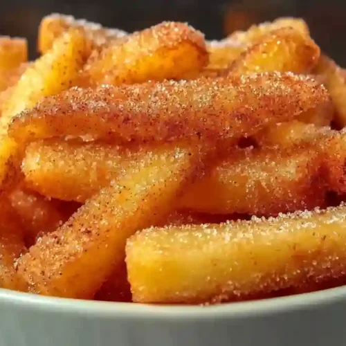 Frites de pommes au Air Fryer, dorées, parfumées et incroyablement croustillantes